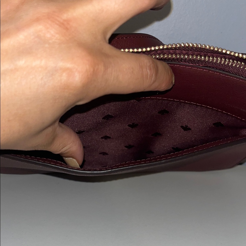 Kate Spade Burgundy Crossbody Bag - Picture 9 of 9